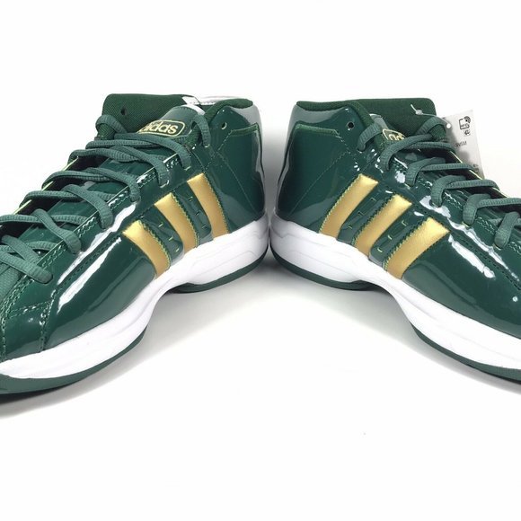 Adidas Pro Model 2G SVSM Lebron DS Green Gold - Picture 4 of 7